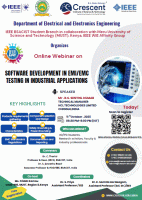 Online Webinar Programme on Software Development in EMI/EMC testing in Industrial Applications 2025